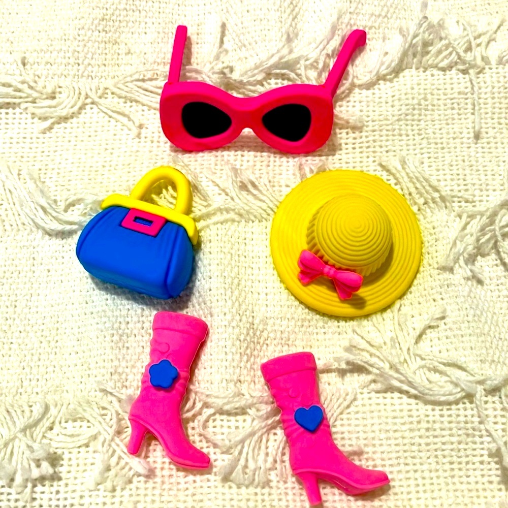 New Super Cute Posh Eraser Set